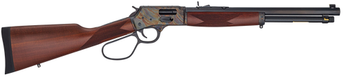 Henry H012GRCC Big Boy Carbine Side Gate Full Size 44 Mag 7+1 16.50" Blued Octagon Barrel, Color Case Hardened Steel Receiver, American Walnut Wood Stock Right Hand                                    