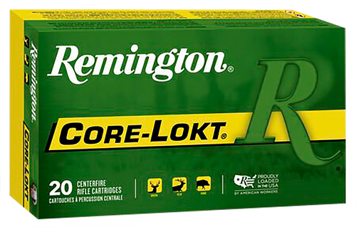 Remington Ammunition 27802 Core-Lokt  243Win 100gr Pointed Soft Point Core-Lokt 20 Per Box/10 Case                                                                                                      