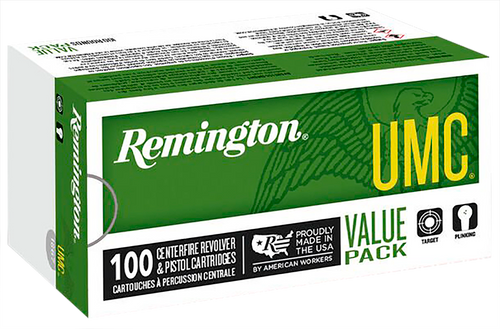 Remington Ammunition 23687 UMC Value Pack 40S&W 180gr Jacketed Hollow Point 100 Per Box/6 Case                                                                                                          