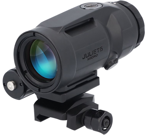 Sig Sauer Electro-Optics SOJ5M001 Juliet5-Micro Magnifier Black 5 x 24 mm                                                                                                                               