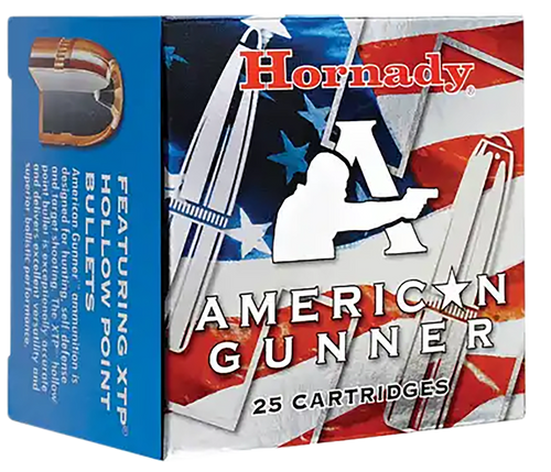 Hornady 90904 American Gunner  45ACP 185gr Hornady XTP Hollow Point 20 Per Box/10 Case                                                                                                                  