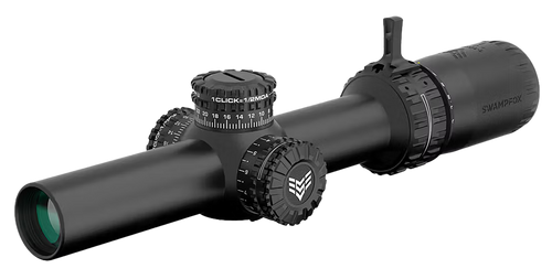Swampfox Optics ARH16241GM Arrowhead  Black 1-6x24mm 30mm Tube Guerrilla Dot MOA Green Reticle                                                                                                          