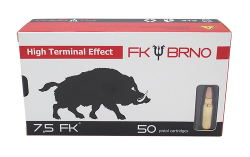 Tascosa Ammunition TMTAMMOF5   7.5FK 95gr Hollow Point 50 Per Box/12 Case                                                                                                                               