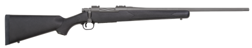 Mossberg 28068 Patriot  Full Size 22-250 Rem 5+1 22" Stainless Cerakote Fluted Barrel, Drilled & Tapped Stainless Cerakote Receiver, Black Fixed Synthetic Stock, Right Hand                            