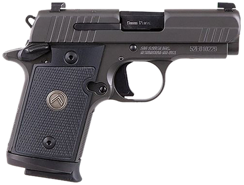 Sig Sauer 9389LEGION P938 Micro-Compact Legion 9mm Luger 3" 7+1 Legion Gray Cerakote Elite Black G10 Grip                                                                                               
