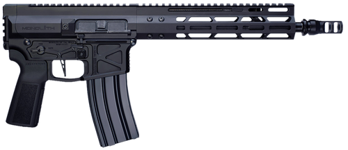 Global Ordnance LLC 197892003230 Monolith 15P 5.56x45mm NATO 30+1 12.50" Black Mono Barrel, M-LOK Handguard, Black Aluminum Picatinny Rail Receiver, Rear Picatinny Rail, B5 P-Grip 23 Grip             
