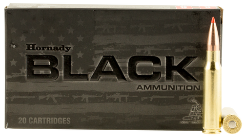 Hornady 80971 Black  308Win 168gr Hornady A Max 20 Per Box/10 Case                                                                                                                                      