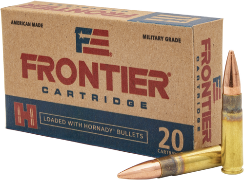 Frontier Cartridge FR400 Military Grade Centerfire Rifle 300Blackout 125gr Full Metal Jacket 20 Per Box/10 Case                                                                                         