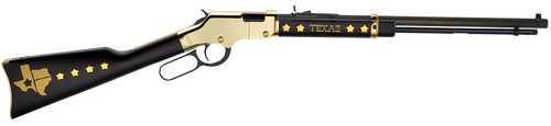 Henry H004TX Golden Boy Texas Tribute Full Size 22 Short, 22 Long, 22 LR, 16 LR/21 Short, 20" Blued Barrel, Brasslite Metal Finish & American Walnut Stock Right Hand                                   