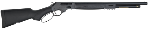Henry H018X410 Lever X Model 410 Gauge with 19.80" Barrel, 2.5" Chamber, 5+1 Capacity, Blued Metal Finish & Black Synthetic Stock Ambidextrous Hand (Full Size)                                         
