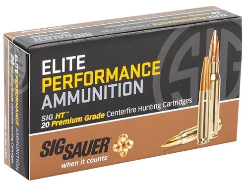 Sig Sauer E270H120 Elite Copper Hunting  270Win 130gr Copper Solid 20 Per Box/10 Case                                                                                                                   