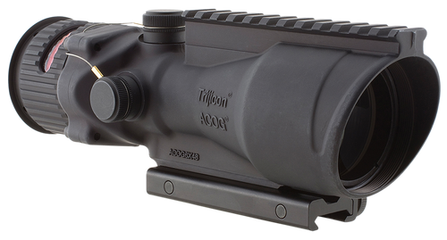 Trijicon 100002 ACOG  Black Hardcoat Anodized 6x 48mm Illuminated Red Chevron .308/7.62 Reticle                                                                                                         