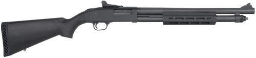 Mossberg 50765 590A1 Tactical 12 Gauge 3" 6+1 18.50" Cylinder Bore Barrel Black Parkerized Rec with Ghost Ring Sight Black Synthetic Stock Right Hand Includes M-LOK Handguard                          