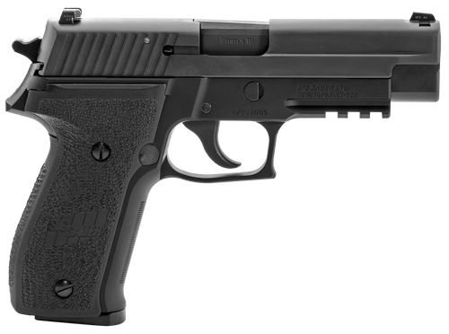 Sig Sauer MK25-10 P226 MK25 9mm Luger 4.40" 10+1 Black Hardcoat Anodized Aluminum Frame with Rail Black Nitron Stainless Steel with Engraved US Navy Anchor Slide Black Polymer Grip                    