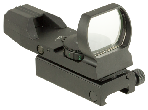 TruGlo TG-8370B Open Dot Sight  Black Anodized 1x 34mm 5 MOA Dual (Red/Green) Illuminated Dot Reticle                                                                                                   