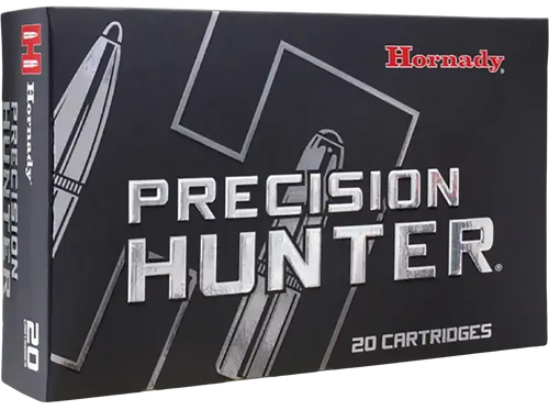 Hornady 80851 Precision Hunter  7mmSTW 162gr Extremely Low Drag eXpanding 20 Per Box/10 Case                                                                                                            