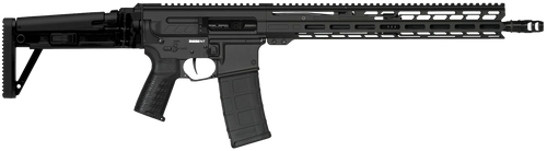 CMMG 30A750AAB Dissent MK47 300 Blackout 30+1 (2) 16.10", Black Armor, Side Charging Handle Rec, 15" M-Lok Handguard, Side Folding Stock, Zeroed Grip, Muzzle Brake, 60/90 Ambi Safety, Adj. Gas Block  