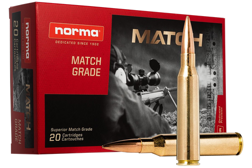 Norma Ammunition 10185442 Dedicated Precision Golden Target Match 338LapuaMag 250gr Hollow Point Boat Tail 20 Per Box/10 Case                                                                           