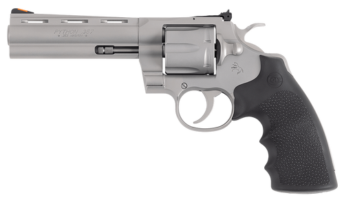 Colt Mfg PYTHONSM5RTS Python  357 Mag/38 Special 6 Shot 5" Exposed Hammer                                                                                                                               