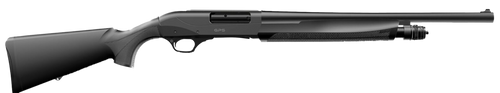 Retay USA GPSSFC1828 GPS Combo 12 Gauge 3" 4+1 18.50"/28" Black Steel Barrel, Matte Black Anodized Aluminum Receiver, Fixed Black Synthetic Stock                                                       