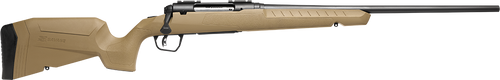 Savage Arms 32113 Axis 2 Compact 243 Win  4+1 20" Matte Black Heavy Sporter Barrel, Matte Black Drilled & Tapped Carbon Steel Receiver, Fixed Flat Dark Earth Synthetic Stock Right Hand                