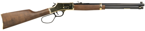 Henry H006GCL Side Gate  45 Colt (LC) 10+1 20" Blued Octagon Barrel, Polished Brass Rec, American Walnut Stock, Adj. Sight, Large Loop Lever                                                            