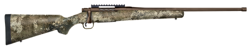 Mossberg 28045 Patriot Predator 308 Win 5+1 22" Patriot Brown Cerakote 4.49" Fluted Barrel Patriot Brown Cerakote Steel TrueTimber Strata Right Hand                                                    