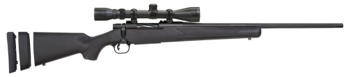 Mossberg 28094 Patriot Super Bantam Youth 350 Legend 4+1 22" Matte Blued Fluted Steel Barrel & Receiver, Black Synthetic Stock,  3-9x40mm Duplex Scope                                                  