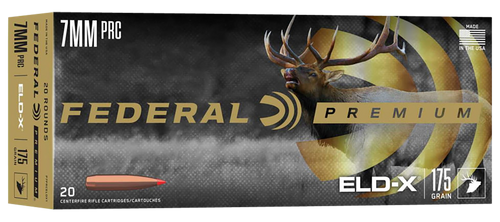 Federal P7PRCELDX1 Premium ELD-X 7mmPRC 175gr 20 Per Box/10 Case                                                                                                                                        