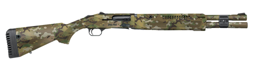 Mossberg 85188 940 Pro Tactical SPX 12 Gauge Semi-Auto 3" 7+1 18.50" Overall Multicam Heat Shield Barrel, Aluminum Drilled & Tapped Receiver, Adjustable MultiCam Synthetic Stock,                      