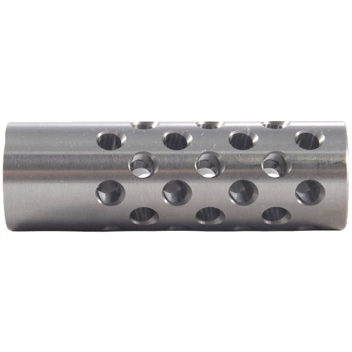 #3 MUZZLE BRAKE 22 CALIBER 5/8-24 SS SILVER