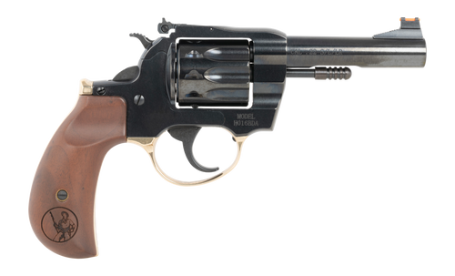 Henry H016BDA Golden Boy  22 S/L/LR 10 Shot 4" Blued Round Barrel, Blued Cylinder, Blued Polished Steel Frame, American Walnut Birdshead Grip, Exposed Hammer                                           