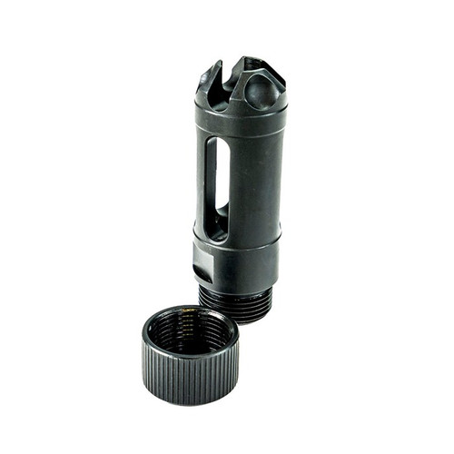 MUZZLOK 9MM PORTED FLASH HIDER NITRIDE BLACK