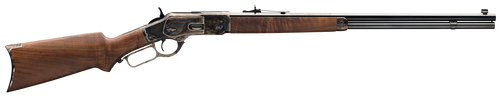 Winchester Guns 534228141 Model 1873 Sporter 45 Colt (LC) 14+1 Cap 24" Octagon Barrel Color Case Hardened Rec Satin Oiled Walnut Fixed Pistol Grip Stock Right Hand (Full Size)                         