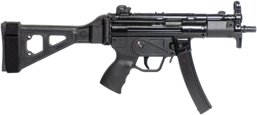 Century Arms HG6035SB-N AP5 P 9mm Luger 30+1 5.75" Threaded Barrel, Polymer Picatinny Rail Receiver, Black Synthetic SB Tactical Brace, Black Polymer Grip                                              