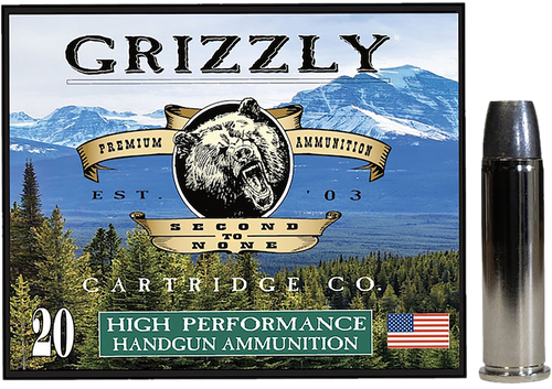 Grizzly Ammo GC357M14   357Mag 200gr Wide Long Nose Gas Check 20 Per Box/10 Case                                                                                                                        