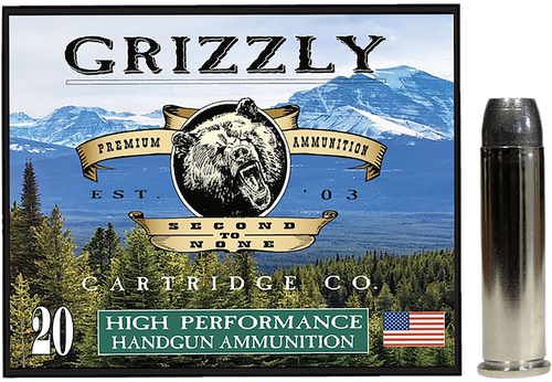 Grizzly Ammo GC357M12   357Mag 180gr Wide Flat Nose Gas Check 20 Per Box/10 Case                                                                                                                        