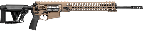 Patriot Ordnance Factory 01565 Revolution Gen4 6.5 Creedmoor 20" 20+1 Burnt Bronze Adjustable Magpul PRS Stock 14.5" M-LOK                                                                              