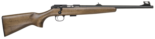 CZ-USA 02335 CZ 457 Scout Youth 22 LR 1rd 16" Black Nitride Steel Threaded Barrel Black Nitride Steel Receiver Beechwood Fixed American Style Stock Right Hand                                          