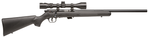 Savage Arms 29200 Mark II FVXP Full Size 22 LR 5+1 21" Matte Blued Button-Rifled Barrel, Drilled & Tapped Matte Blued Steel Receiver, Matte Black Fixed Synthetic Stock, 3-9x40mm Duplex Scope          