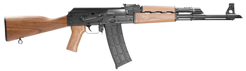 Zastava Arms Usa ZR90556WM ZPAP M90 5.56x45mm 30+1 18.25" Black Chrome Lined Barrel, Black Walnut Handguard, Walnut Fixed Stock & Grip                                                                  