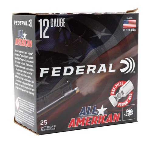 FED 12GA 2.75 1-1/8OZ 2-3/4DRAM #8 25/10