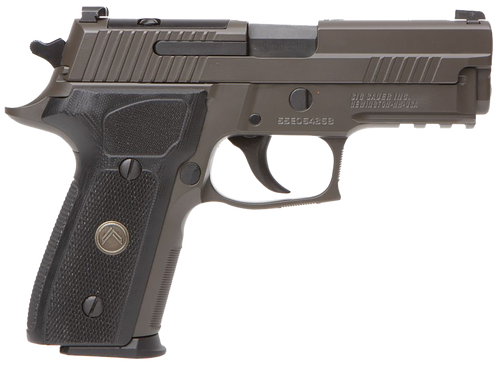 Sig Sauer 226R9LEGIONSAOR2 P226 Full Size Legion SAO 9mm Luger 10+1 4.40", Gray Elite Cerakote, Picatinny Rail Frame, Optic Cut Slide, Black G10 Grip, Flat Trigger, X-Ray Sights                       