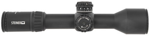 Steiner 5116 T6Xi  Black 2.5-15x 50mm 34mm Tube Illuminated SCR Mil Reticle First Focal Plane Features Throw Lever                                                                                      