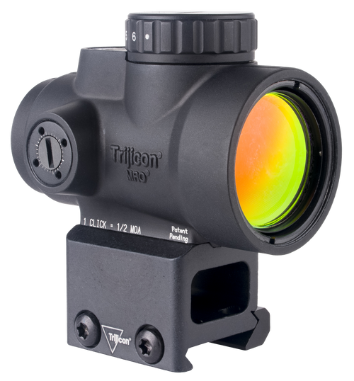 Trijicon 2200333 MRO SD  Black 1x25mm 2 MOA Green Dot Reticle Lower 1/3 Co-Witness Mount                                                                                                                
