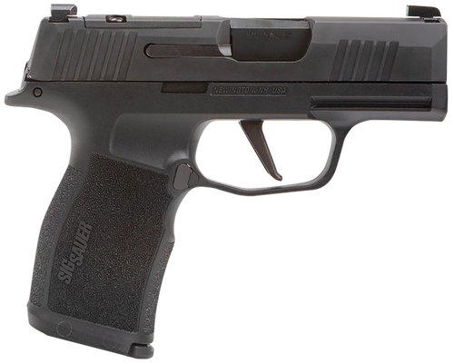Sig Sauer 365X9BXR3PMS P365X  Micro-Compact 9mm Luger 12+1, 3.10" Black Steel Barrel, Black Nitron Optic Ready/Serrated Stainless Steel Slide, Black Stainless Steel Frame w/Beavertail & Picatinny Rail