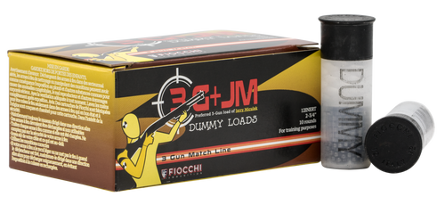 Fiocchi 12INERT Inert Dummy Rounds 12Gauge 10 Per Box/25 Case                                                                                                                                           