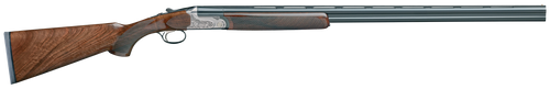 Rizzini USA 2403-12 BR110 Light Luxe 12 Gauge 28" O/U VR 2rd 3" Gray Anodized Turkish Walnut Fixed Pistol Grip Stock Right Hand (Full Size) Includes Multi-Choke                                        