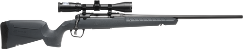 Savage Arms 32230 Axis 2 XP Combo Compact 243 Win 4+1 20" Matte Black Heavy Sporter Barrel & Drilled & Tapped Carbon Steel Receiver, Fixed Matte Gray Synthetic Stock, Right Hand, Boresighted 3-9x40mm 