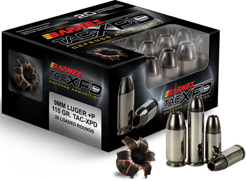 Barnes Bullets 21552 TAC-XPD Defense Handgun 380ACP 80gr 20 Per Box/10 Case                                                                                                                             
